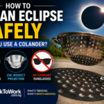 How to See an Eclipse Safely: Can You Use a Colander?