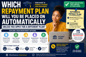 Which Repayment Plan Will You Be Placed on Automatically Unless You Apply for a Different Plan?